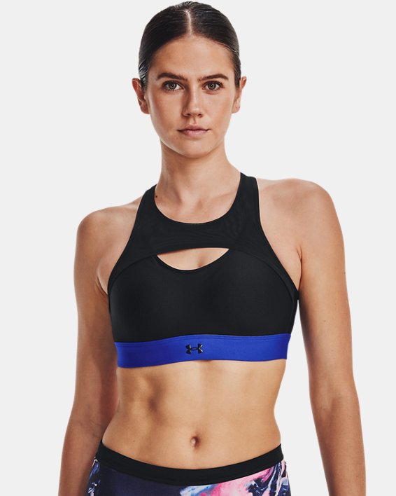 Damen UA Infinity High Harness-Sport-BH, Black, pdpMainDesktop image number 0